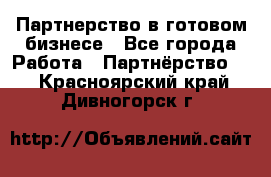 Партнерство в готовом бизнесе - Все города Работа » Партнёрство   . Красноярский край,Дивногорск г.